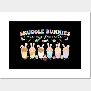 Snuggle Bunnies Are My Favorite Easter Mother Baby Ld Nicu Posters and Art